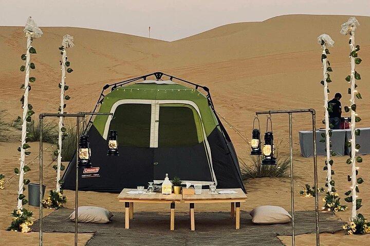 Camping privé classique à distance