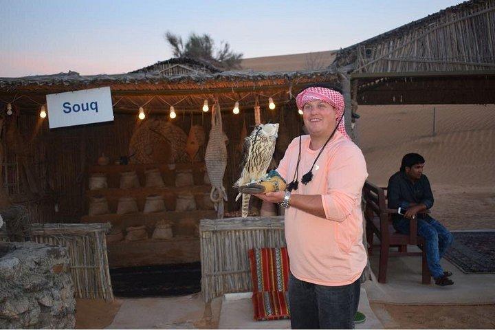Safari dans le désert avec dîner barbecue_Falcon photo