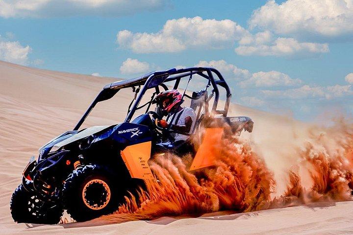 Safari dans le désert avec dîner barbecue_CanAm Dune Buggy 1000cc côté