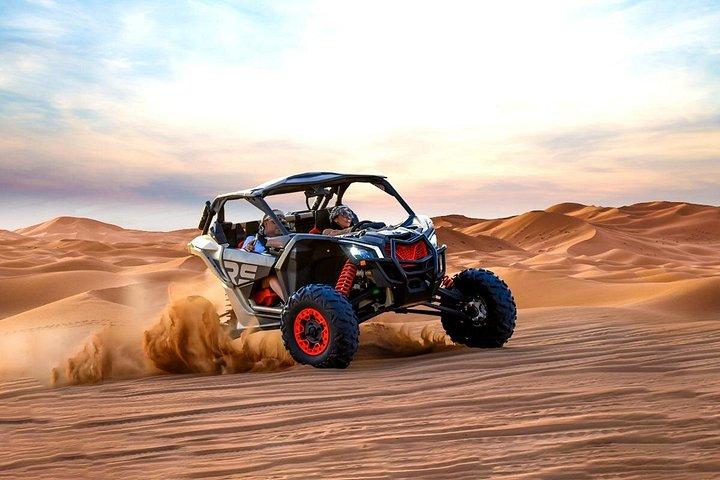 Safari dans le désert avec dîner barbecue_CanAm Dune Buggy 1000cc avant