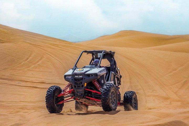 Safari dans le désert avec dîner barbecue_Polaris Dune Buggy 1000cc retour