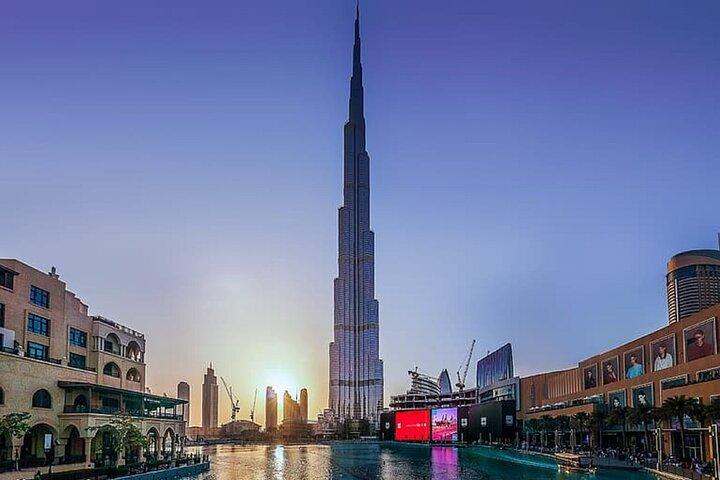 Burj Khalifa « Sky Lounge » jusqu'au 154e étage avec repas léger