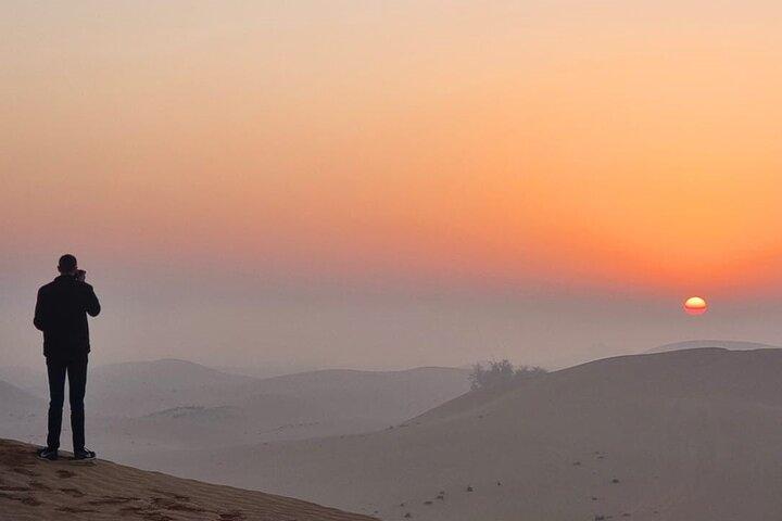 Safari au lever du soleil dans le désert - Abu Dhabi