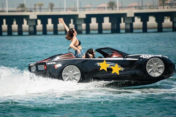 Promenade en jetcar à Dubaï avec prise en charge et retour en option