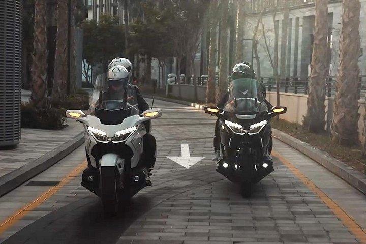 Visite privée de la ville de Dubaï en moto de tourisme haut de gamme