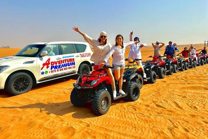 Dubaï 4x4 Desert Safari Quad Bike Camel Ride et Sandboard
