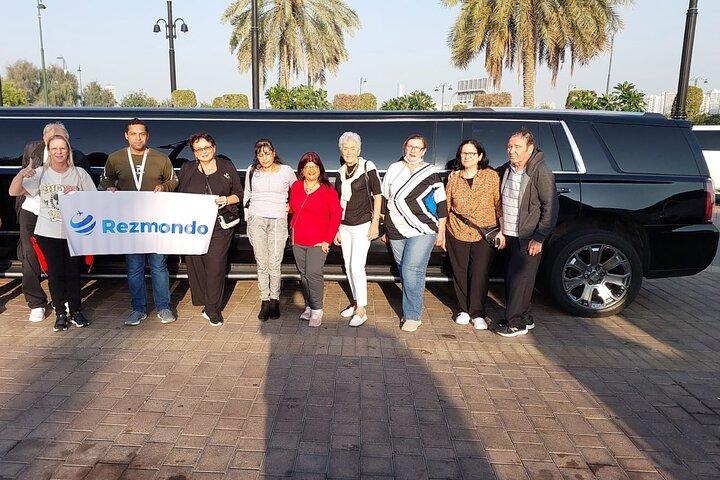 Visite de la ville de Dubaï avec limousine de luxe