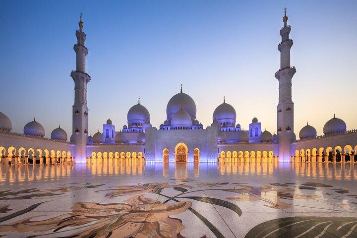 Visite de la ville d'Abu Dhabi au départ de Dubaï