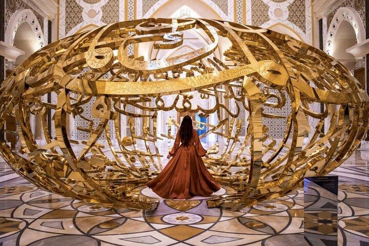 Visite d'Abu Dhabi au départ de Dubaï, de la mosquée Sheikh Zayed et de la ville