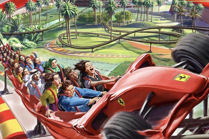 Ferrari World Abu Dhabi Tour avec transferts depuis Dubaï - Excursion d'une journée