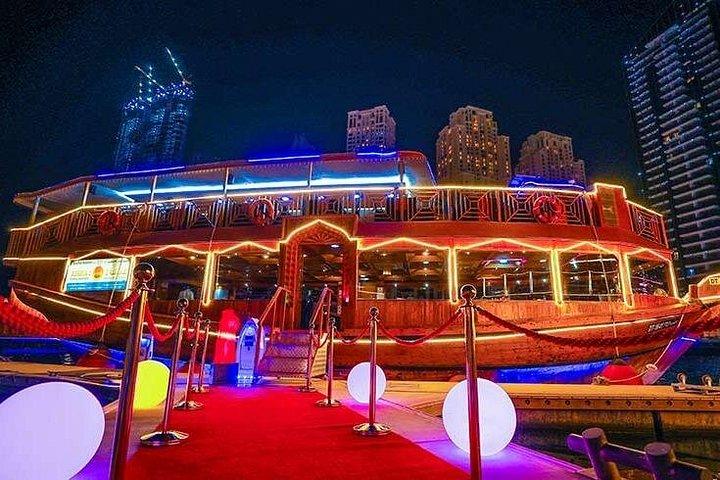 Dîner croisière en boutre - Marina Dubai avec transferts