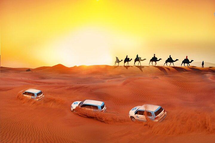Safari dans le désert des dunes rouges premium de Dubaï