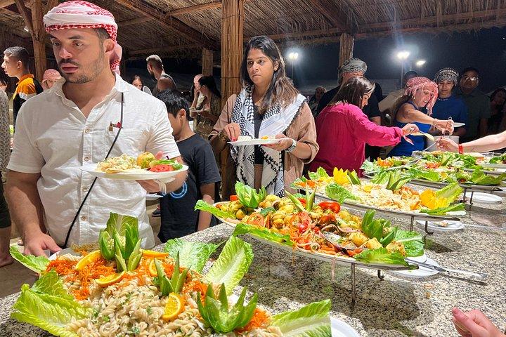 Safari privé dans le désert ramassé en 4 roues motrices et dîner barbecue