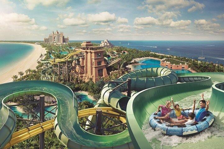 Billets pour le parc aquatique Atlantis Aquaventure de Dubaï avec options