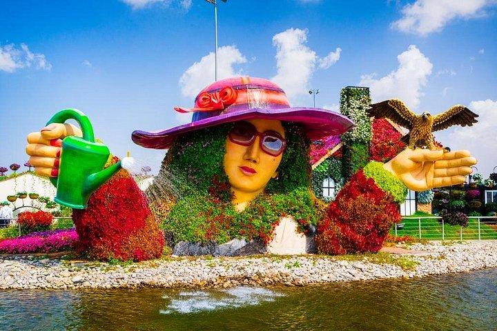 Billet Dubai Miracle Garden avec transferts