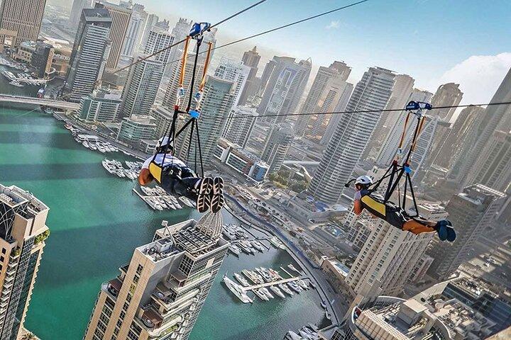 Xline Dubai Marina Zipline Expérience Avec Photos et Vidéo Option