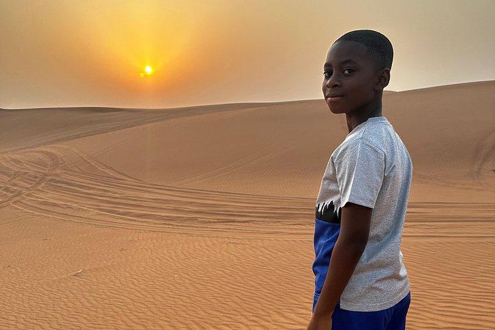 Safari dans un désert