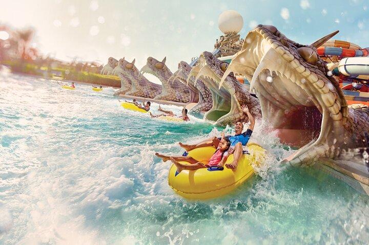 De Dubaï Yas Water World Tour avec prise en charge et retour