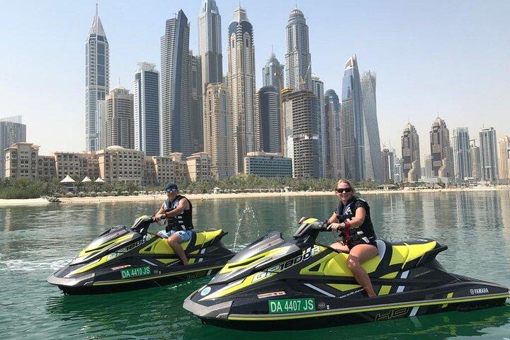 Balade privée en jet ski de 30 minutes à Dubaï