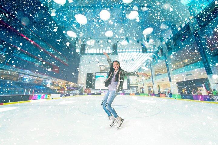 Pass d'entrée à la patinoire de Dubaï