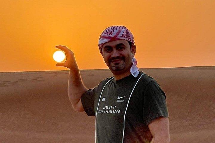 Séance photo au coucher du soleil