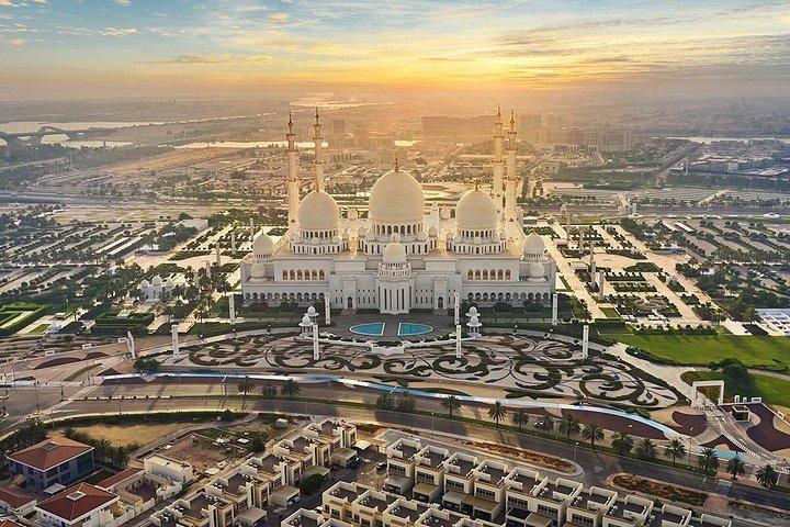 Visite privée de la ville d'Abou Dabi avec la mosquée Sheikh Zayed