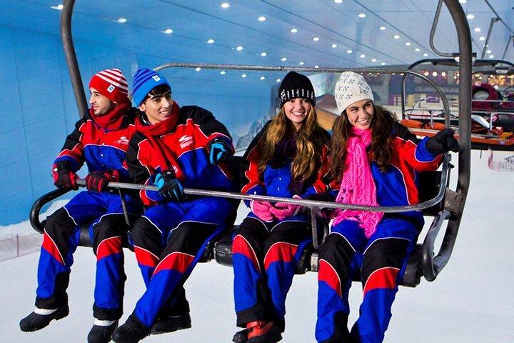 Billet d'entrée pour une journée complète à Ski Dubai