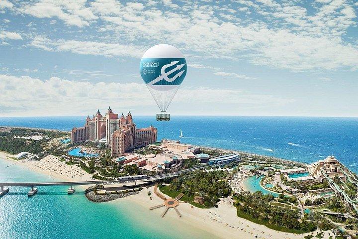 Promenade en montgolfière à Dubaï à Atlantis – Vues panoramiques de la ville