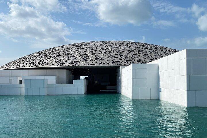 Visite de la ville d'Abu Dhabi avec le musée du Louvre