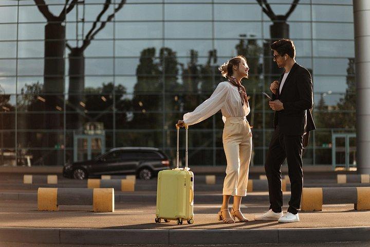 Transferts privés de l'aéroport d'Abu Dhabi à la ville de Dubaï