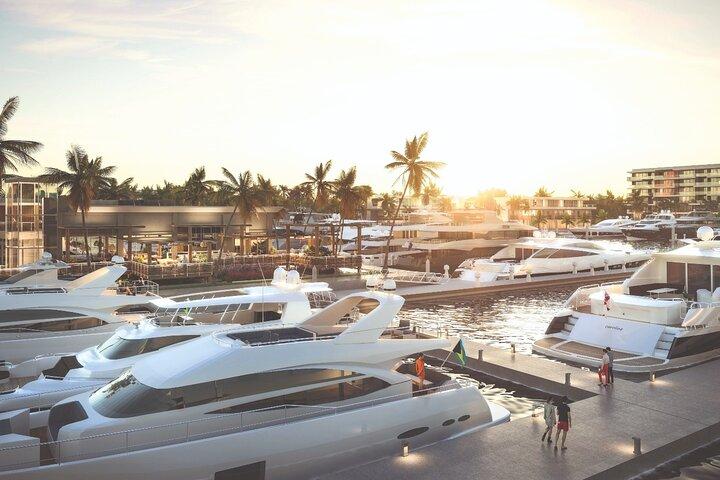 Profitez de l'incroyable visite en yacht de luxe de la marina de Dubaï avec BF