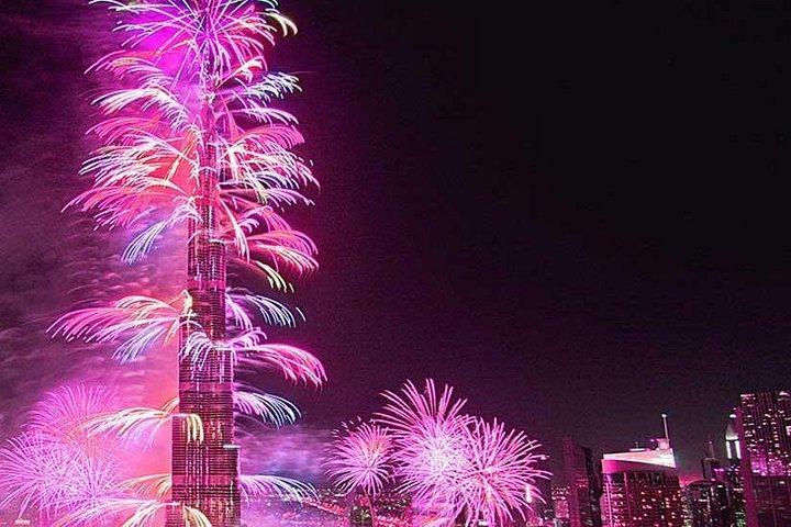 Croisière du Nouvel An à Dubaï - Voir les feux d'artifice Burj Khalifa