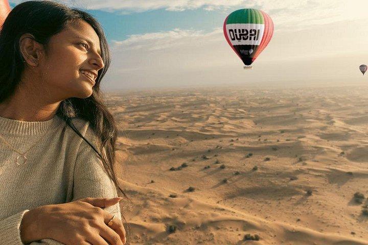 Profitez de la vue sur Dubaï en montgolfière
