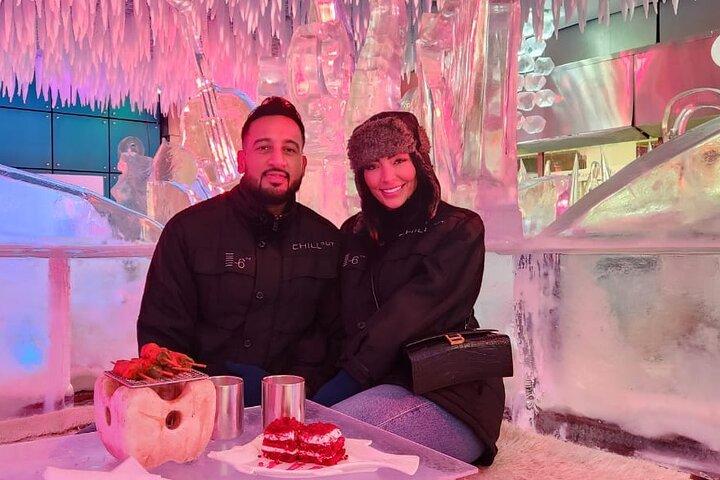 Dubaï: Billets Chillout Ice Lounge avec transport en option