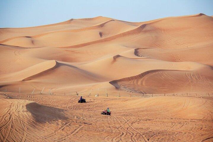 Aventure safari matinale dans le désert de Dubaï de 4 heures avec un guide privé