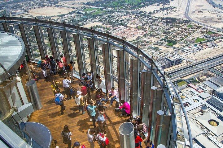 Dubaï Combo : Burj Khalifa au sommet et vue sur les billets The Palm
