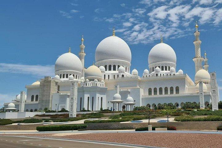 Visite guidée de la ville d'Abou Dabi avec la mosquée Sheikh Zayed