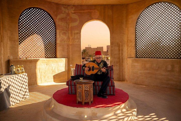 Safari dans le désert royal à la forteresse du Sahara avec dîner buffet 5 étoiles