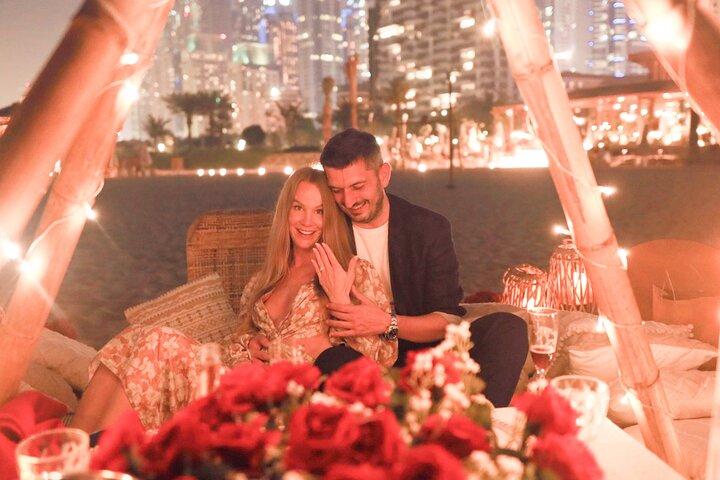 Pique-nique romantique privé de 3 heures à Dubaï avec séance photo