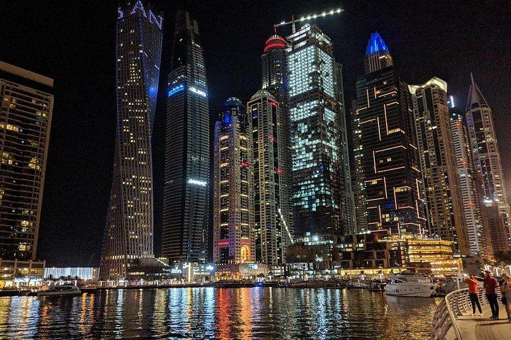 Visite d'une demi-nuit de Dubaï avec des paysages emblématiques