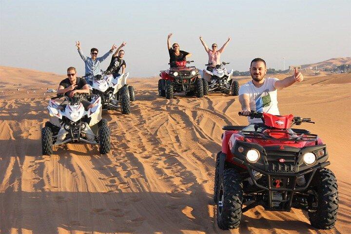 Soirée Safari dans le désert Dubaï avec Self Drive Quad