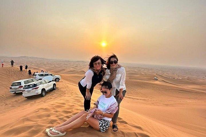 Safari privé en soirée dans le désert à Dubaï avec prise en charge et dîner