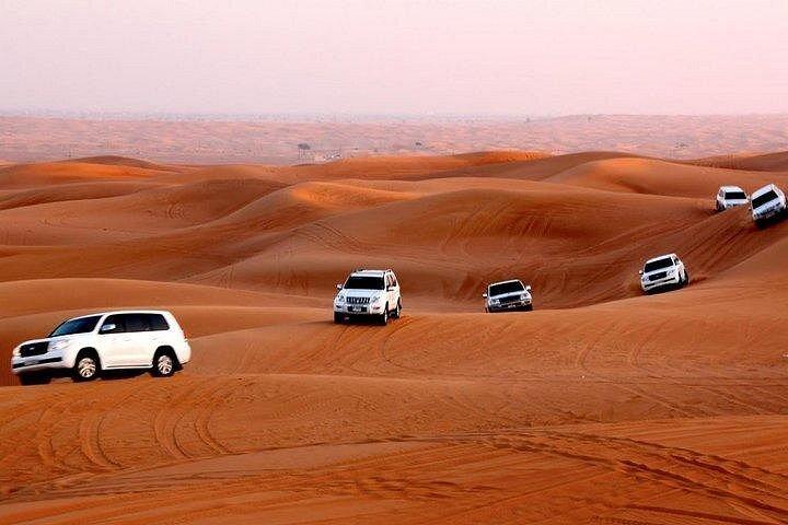 Safari dans le désert en véhicule partagé 4x4 Expérience VIP