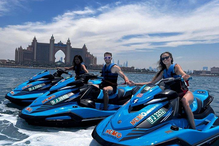 1h Jet Ski vers Burj Al Arab & Atlantis + Glace, Photos, Vidéos
