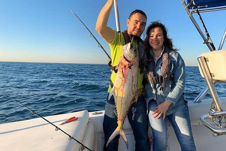 4 heures de pêche en haute mer, de pêche à la traîne et de lancer à Dubaï