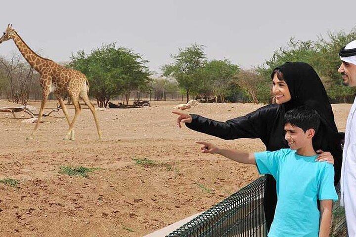 Visite privée de la ville-jardin avec billet pour le zoo d'Al Ain