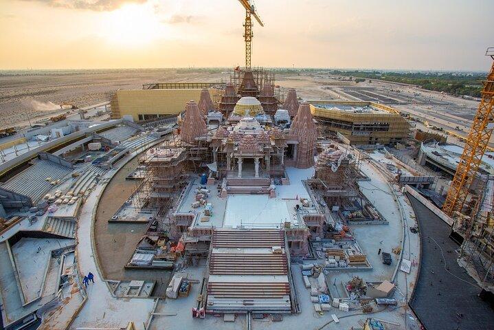 Baps Mandir Visite avec Abu Dhabi City Tour sur une base privée