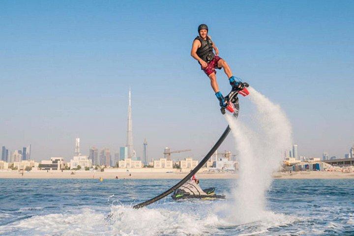 Expérience privée en jetpack d'eau à Dubaï avec un guide agréé