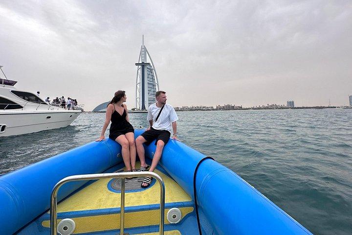 Excursion hors-bord de 45 min: Burj Al Arab, Burj Khalifa & Crème glacée !