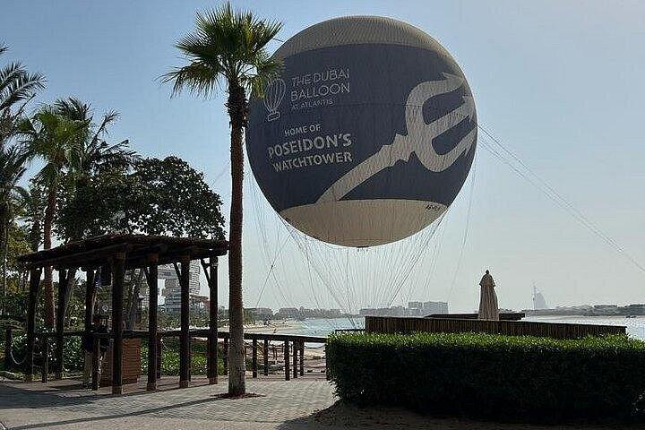 Vol en montgolfière à l'Atlantis avec transfert privé en option à Dubaï